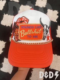 Make Your Own Trucker Hat, Custom Patch Trucker Hats, Work Shirt Outfit, Truckers Hats, Hat With Patches, Diy Western, Trendy Patches, Western Ideas, Iron Patches