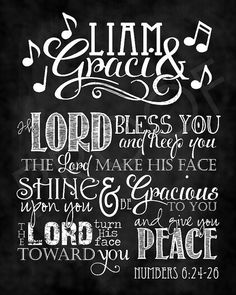 a chalkboard bible verse with the words lord and his grace written in white on a black background