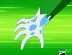 an animated image of a hand reaching for something