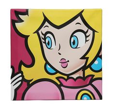 Mario Brothers Canvas Art Bowser Luigi, Super Mario Peach, Peach Poster, Mario Princess Peach, Disney Canvas Paintings, Art Mini Toile, Speed Draw, Peach Paint, Pokemon Painting