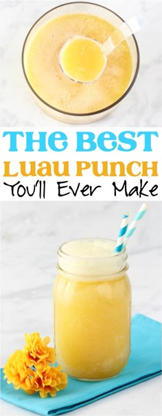 the best luau punch you'll ever make