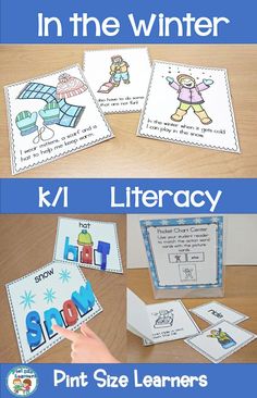 the winter activities and printables for kids to learn