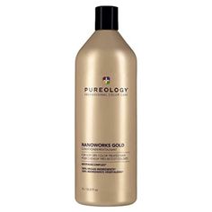 Pureology Nano Works Gold Conditioner, 33.8-oz Pureology Nano Works Gold Conditioner luxuriously conditions and renews demanding color-treated hair to restore movement, suppleness and shine. Offers five key benefits for demanding color-treated hair: restoration, discipline, fullness, luster, protection This Item Is Brand New And It Is 100% Authentic.  If You Would Like  a SHIPPING DISCOUNT For  Buying  Multiple Purchases of Different Items. Please Agree To Buy Each Item By Adding Them To Your Ca Pureology Shampoo, Longer Hair Styles, Hair Styles Fall, Hair Care Products Professional, Aromatherapy Blends, Marula Oil, Small Bedroom Ideas, Longer Hair, Sulfate Free Shampoo