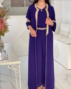 Moroccan Kimono, Moroccan Fashion, Cotton Outfit, Hijabi Fashion Casual, Islamic Dress, Mode Abaya, Moroccan Dress, Muslim Fashion Dress, Estilo Chic