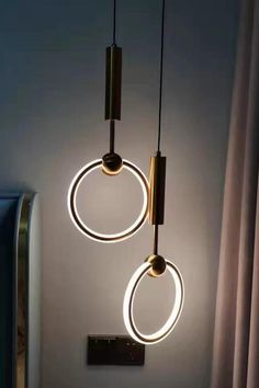 Ring Pendant Light - SamuLighting Ring Pendant Light, Living Room Den, Staircase Lighting, Fluorescent Tube, Spanish House, Ring Light, Ring Pendant, Lamps Ceiling, Interior Architecture Design