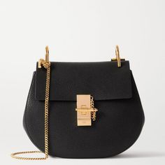 Carry: Long Shoulder Or Cross-Body - Single Inside Compartment - Topstitched Front Flap - Signature Jewel Lock - Internal Flat Pocket - Golden Brass Finishing - Refined Beige Suede Calfskin Lining Comes With A Dust Bag - Width: 23.5 Cm / 9.3" - Height: 21 Cm / 8.3" - Depth: 8 Cm / 3.1" - Strap Length: 52 Cm / 20.5" This Handbag Is Made From Semi-Aniline Leather. The Half-Transparent Finish Imparts A Robust Nature To The Product While Preserving Its Natural Character. Respect Care Instructions On The Leaflet. Beautiful Bag, Worn Less Then Half A Dozen Times. In Great Condition. Kept It Conditioned And In Dust Bag. Very Very Minimal Sign Of Wear, See Photos And Zoom In Chloe Drew Bag, Bottega Veneta Sandals, Gucci Marmont Bag, Mini Chain Bag, Best Designer Bags, Designer Crossbody Bags, Leather Cross, Chloe Bag, Saint Laurent Bag