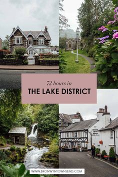 the lake district is one of the most beautiful towns in england