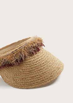 Raffia Hat, Violeta By Mango, Travel Handbags, Summer Hat, Leather Travel, Summer Hats, Sun Hats, Straw Bag