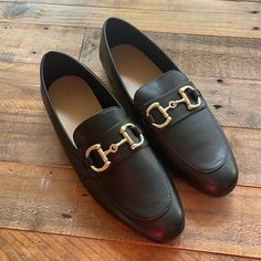 Size 8.5 New (No Box) Black With Gold Clasp Just Fab Black Mules, Just Fab Shoes, Mule Clogs, Mules Shoes, Clogs, Women Shoes, Women Shopping, Black