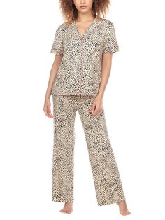 The All American Pj Set Brings Serious Sophistication To Slumber Time! The Classic Tailored Short-sleeve Top And Matching Flowing Drawstring Pant Evoke The Glamour Of A Bygone Era. Level Up Your Pajama Game With This Ultra Dreamy Duo!Product Care : Machine Wash Cold. Hang Dry/Dry Flat.Material : 95% Rayon, 5% Spandex Maggy London, Notch Collar, All American, Print Pajamas, Honeydew, Toddler Girl Outfits, Swimsuit Cover, Drawstring Pants