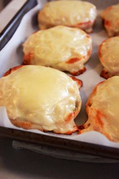 some food that is sitting in a pan