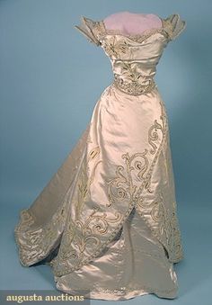 House of Worth Worth Gowns, Historical Gowns, House Of Worth, Old Dress, 파티 드레스, Dress Item, Victorian Clothing