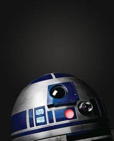 a star wars r2d2 helmet is shown