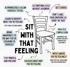 Embracing emotional experiences and using them to navigate our world adds depth and dimension to understanding ourselves and others. Observing your feelings closely and inviting them to guide our thinking and action can be incredibly empowering #fmf #sitwiththatfeeling Mental Health Therapy, Emotional Awareness