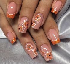 37 Cute Nail Art Designs To Try In 2017 Long Nail Art, Polish Design, Cute Nail Art Designs, Cute Ideas, Simple Nail Art Designs, Pretty Nail Art, Cute Nail Art, Glitter Nail Art, Floral Nails