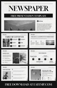 58288 Cute Powerpoint Templates Presentation Templates Elegant Google Slides, Slide Show Presentation Templates, Google Slides Layout Ideas, Newspaper Presentation Design, Slides Google Templates, Google Powerpoint Template, Best Powerpoint Templates, Newspaper Slide Template, Slideshow Design Layout