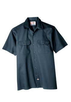 PRICES MAY VARY. 65% Polyester, 35% Cotton Imported Machine Wash Dickies most iconic short sleeve work shirt Generous fit in shoulders and chest Moisture wicking; Wrinkle resistant Non-break melamine buttons; Square tail design stays tucked in Colors match Dickies Original 874 Work Pant; 5.25 oz. Twill, 65% Polyester/35% Cotton 874 Work Pant, Dickies Shorts, Safety Clothing, Air Force Blue, Work Uniforms, Work Safety, Work Shirt, Work Shirts, Work Pants