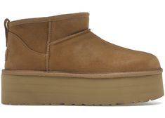 Buy and sell StockX Verified UGG shoes on StockX including the UGG Classic Ultra Mini Platform Boot Chestnut (Women's) and thousands of other sneakers with price data and release dates. Designer Snow Boots, Color Castaño, Ugg Sneakers, Platform Boots Women, Mini Boots, Ugg Classic Ultra Mini, Ugg Classic Mini, Suede Slides, Mens Winter Boots