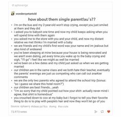 the tweet was posted to someone about their single parent