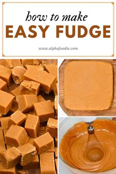 how to make easy fudge with peanut butter and caramel in the microwave or on the stove