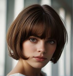 French Bob Hairstyles, Bob Ideas, Classic Bob Haircut, Chin Length Cuts, French Bob, Low Maintenance Haircut, Cool Short Hairstyles, Low Maintenance Hair