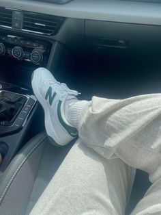 shoe inspo, shoe ideas, shoe inspiration, new balance, new balance 480, green, aritzia Trainers Outfit, Shoes New Balance, Shoe Ideas, Shoe Inspiration, Shoe Inspo, Green Outfit, Platform Shoes