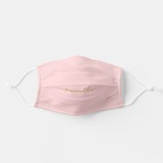 Pastel Pink Simple Solid Color Personalized Adult Cloth Face Mask, Adult Unisex, Size: Large, Rosy Brown Mask Ideas, Rosy Brown, Soft Purple, Cloth Face Mask, Bespoke Design, Off Black, Face Cover, Pastel Pink, Neutral Colors