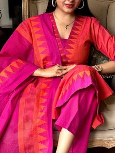 South Indian Kurti Designs, South Cotton Suit Designs, Long Kurta Designs, Cotton Suit Designs, Salwar Neck Designs, Stylish Kurtis Design, Indian Kurti Designs, Ethnic Suit