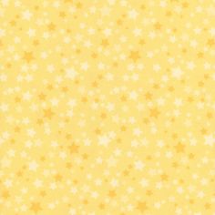 a yellow background with white stars on it