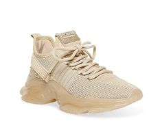 Steve Madden Maxima Sneaker | DSW Rick Owens Outfit, Ugg Loafers, Monochromatic Color Palette, Woman Sandals, Steve Madden Sneakers, Steve Madden Store, Popular Sneakers, Textured Knit, Adidas Tubular Defiant