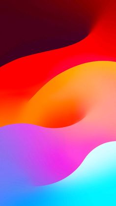 an abstract background with multicolored waves in the foreground and on the back ground