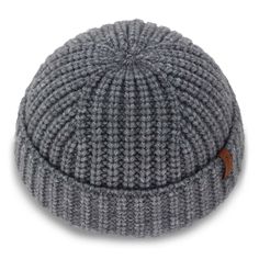 PRICES MAY VARY. Your Pretty Stylish Fisherman Beanie! The dock beanie is rib knitted, thick and chunky design, makes you trendy and special. Classic Fisherman Style for You. This wool blended cuff beanie hat features a timeless design that's perfect for men of all ages. Warm and Cozy. Made of high quality wool acrylic yarn, this rolled up beanie will keep your head warm all season long. Ideal for Your Outdoor Activities. Whether you're fishing, skiing, or just heading out for a winter stroll, t Casual Gray Crochet Hat For Cold Weather, Casual Winter Crochet Hat Flat Cap, Casual Crochet Flat Cap For Winter, Casual Winter Crochet Flat Cap, Casual Gray Crochet Cap, Short Beanie, Fisherman Beanie, Fisherman Style, Your Pretty