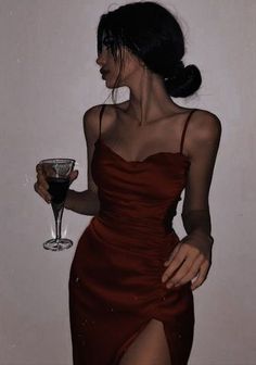 00s Mode, Dark Red Dresses, Dark Feminine Aesthetic, Eve Outfit, Dress Birthday, Prom Dress Inspiration, Birthday Outfits, Foto Poses, Red Prom