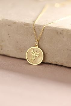 Symbolic Charms Necklaces For Commemoration, Commemoration Charms Necklace With Round Pendant, Symbolic Charms Necklace For Commemoration, Commemoration Pendant Necklaces With Charms, Commemorative Pendant Necklaces With Charms, Commemorative Pendant Necklace With Charms, Tarnish Resistant Pendant Charm Necklace For Anniversary, Spiritual Yellow Gold Jewelry For Birthday Gift, Spiritual Yellow Gold Jewelry For Birthday