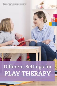 Different Settings for Play Therapy Play Therapy Office Set Up, Child Therapy Office, Kids Therapy, Play Therapy Activities, Social Emotional Health, What Is Play, School Counselor Office