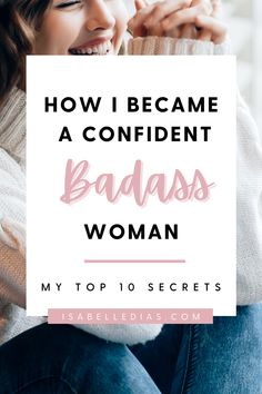 How to become more confident, you ask? Building self confidence doesn’t have to be a challenge! That’s why I want to share with you my best confidence and self love secrets, so you can boost your self development, self confidence, self esteem and gain the confidence you always dreamt about! #confidence #badass #personaldevelopment #gorwthmindset How To Gain More Confidence, How Can I Become More Confident, How To Get Self Confidence, How To Speak With Confidence, Gain Confidence Self Esteem Tips, How To Gain Self Confidence, How To Boost Self Esteem, How To Have Confidence In Yourself, How To Boost Confidence