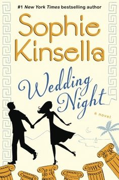 a book cover for wedding night by sophie kinsselia with an illustration of two people holding hands