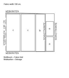 a drawing of a closet with measurements for the door and shelves on each side, including two