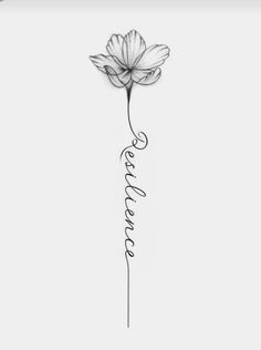 Flower Tattoo Spine Simple, Spine Tattoos For Women Lily Flower, Delicate Spinal Tattoos For Women, Flower Word Spine Tattoos For Women, Simple Back Tattoo Women Spine Flower, Simple Compass Tattoo, Resilience Tattoo, Rip Tattoos For Mom, Tiny Tattoos For Women