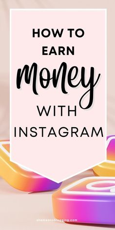 How to make money with Instagram Earn Money From Instagram, Instagram Earning Ideas, Make Money From Instagram, Make Money With Instagram, Make Money On Social Media, How To Monetize Instagram, How To Make Money On Social Media, How To Make Money On Instagram, How To Earn Money Online