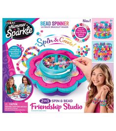 the bead sprinkle spin and craft kit