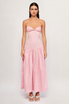 Fitted Midi Fun Pink Dress, Pink Flowy Midi Maxi Dress, Pink Dress Long, Pink Floor-length Summer Midi Dress, Pink Flowy Floor-length Midi Dress, Pink Midi Dress With Ruffled Straps And Details, Pink Midi-length Skirt With Ruffles, Pink Long Dress, Grad Dresses