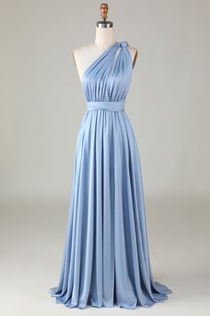 a light blue dress on a mannequin