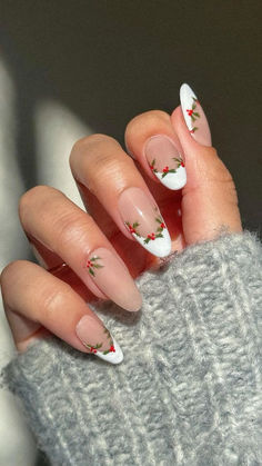 #BEAUTY, #RELATIONSHIPS #Fashion #Animals #Outfits #Winter Outfits #Animals December Nails, Nagel Tips, October Nails, Cute Christmas Nails, Christmas Nails Easy, Christmas Gel Nails, Thanksgiving Nails, Red Nail