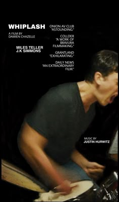 Drums black music miles teller Damien chazelle Whiplash Poster Aesthetic, Miles Teller Poster, Movie Posters Photography, Best Film Posters, Cool Film Posters, Film Posters Aesthetic, Movies Aesthetic Poster, Miles Teller Wallpaper, Miles Teller Aesthetic