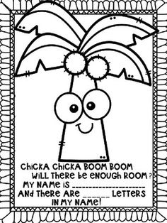 a black and white drawing of a cartoon character with the caption chicka boom room, will there be enough room?