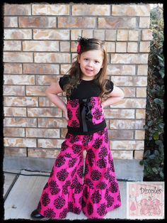 Bridgette's Palazzo Pants and Capris PDF by CreateKidsCouture, $10.00 She Girl, Kids Style, Sewing For Kids, Girly Outfits, Kids' Dresses, Teen Fashion, Boutique Clothing