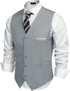 Men Vest Outfits, Vest Coats, Dress Suit Vest, Business Suit Vest, Mens Dress Vests, Vest Outfits Men, Men's Business Suits, Formal Vest, Fashion Formal