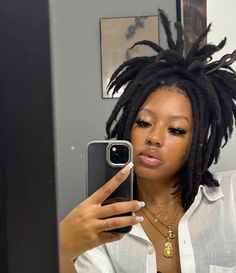 Freeform Locs, Short Dreadlocks Styles, Dread Hairstyles, Natural Hair Tips, Everyday Hairstyles