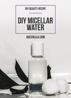 Diy Micellar Water, Homemade Face Lotion, Diy Beauty Recipes, Diy Hair Care, Handmade Cosmetics, Micellar Water, Natural Diy, Diy Body